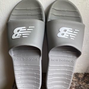 New Balance Men’s 100 Slide Sandals size 15 (gray)